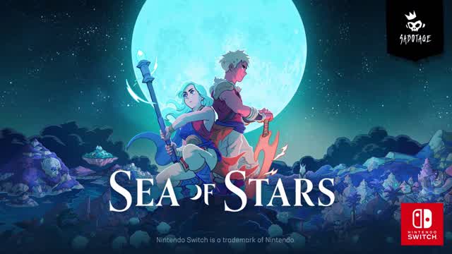 Sea of Stars (Release Date Launch Trailer) [Nintendo Switch and PS4]