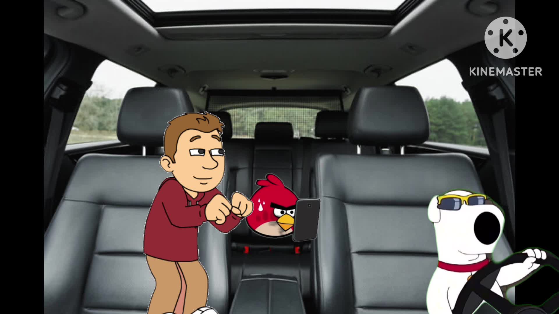 Brian and the Boys in the Car