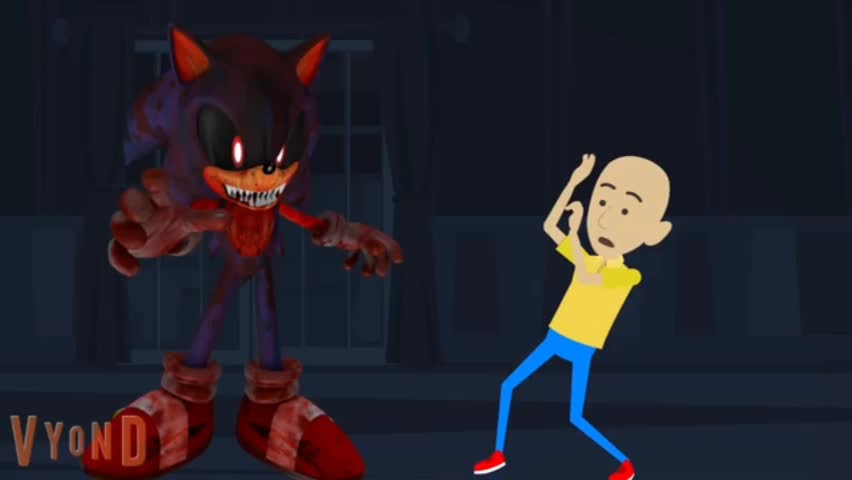 (REUPLOAD) Caillou Get's A Sonic Error