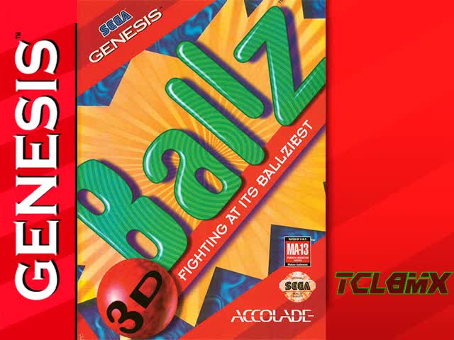 VGM Ballz 3D - Title Screen Menus Winner GEN