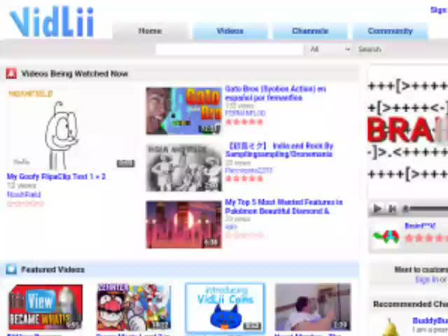 Vidlii 2010 style Trailer