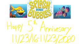 Happy 5th Anniversary from Jim Henson's Splash and Bubbles!!!!!!!!!!!!!