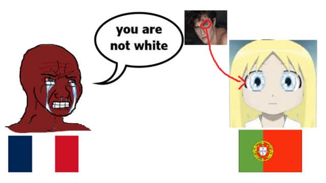 Francemutts desenham lusitanos como castanhos em livro asterix na lusitania.