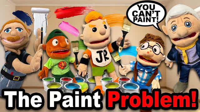 SML Movie: The Paint Problem!