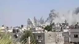 Footage of a powerful explosion in Khan Yunis in the Gaza Strip is published in local groups.