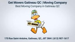 Get Movers  | Best Moving Company in Gatineau QC