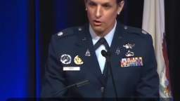 Transgender Lt. Col. Bree Fram, a US Space Force official, talks about inclusivity and demands that 