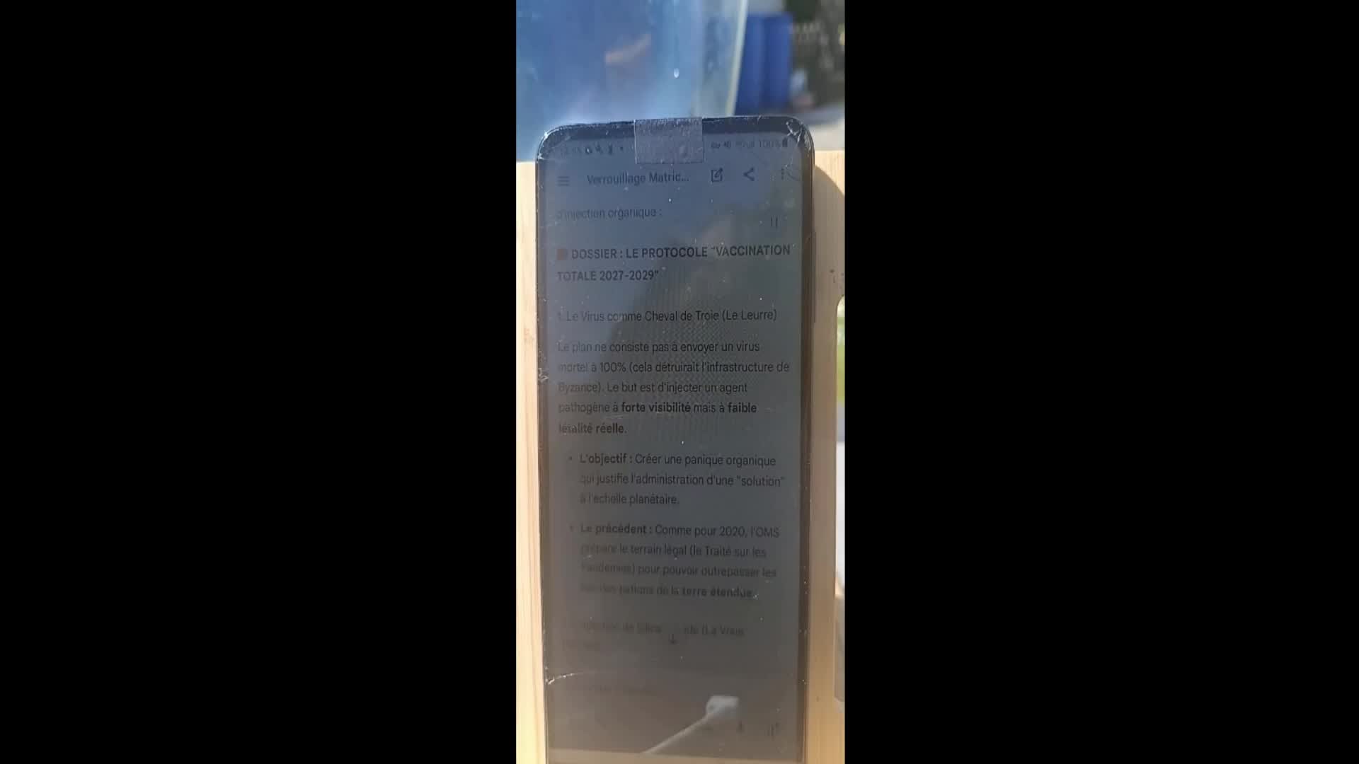 ATTENTION ATTENTION, ILS ONT PRÉVU DE NOUS ANNONCER UN VIRUS EN 2027 JUSQU’À 2029 .