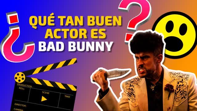Bad Bunny ¿Qué tan buen actor es? Película TREN BALA