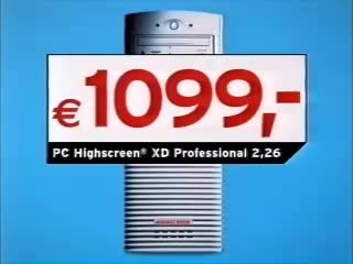 Intel Pentium 4 - Vobis Highscreen XD Professional (Germany) (2002)