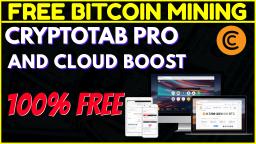 ₿| CRYPTOTAB PRO REVIEW | Mine Free Bitcoin Using Your Phone
