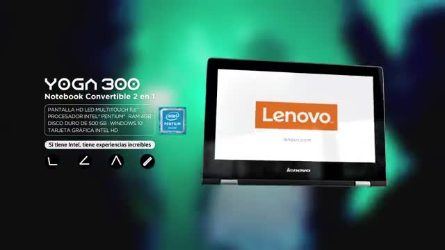 Intel Pentium - Lenovo Yoga 300 2-in-1 (Chile) (2015)