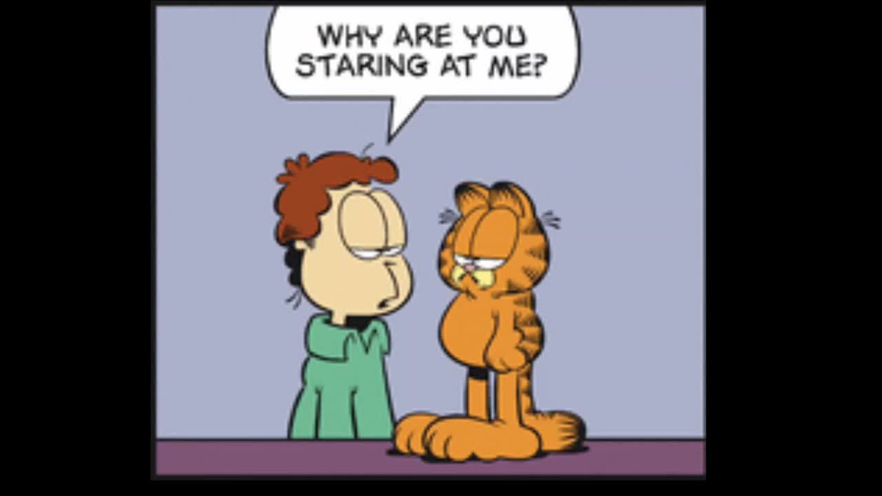 Garfield Comic Dub for May 18th, 2024