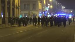 After voting on two votes of no confidence in the French government over pension reform, protesters 