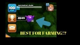 IS THIS THE BEST LEAGUE FOR FARMING UP LOOT! - Clash of Clans