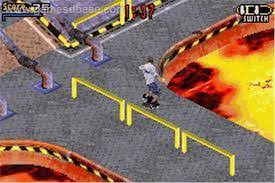 Tony Hawks Pro Skater 3 GBA Gameplay