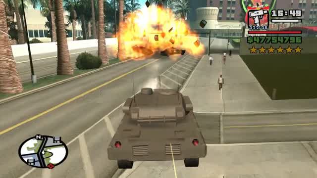 Grand Theft Auto: San Andreas - 6-star rampage