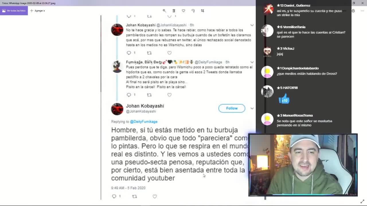 Lo que escribía DrossRotzank en sus multicuentas.