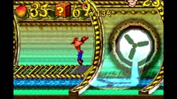 [GBA] Crash Bandicoot: The Huge Adventure (Level 5 – Just in Slime)