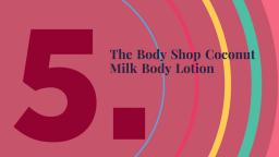 List of Top 5 Coconut Milk Body Lotion India