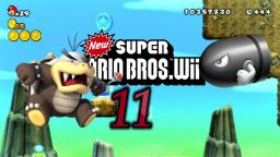Lets Play New Super Mario Bros. Wii Part 11: Die Klippen dippen xD