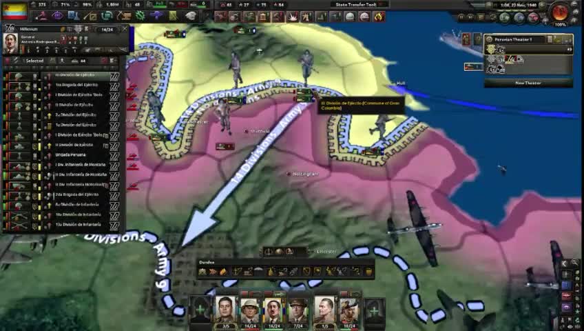 HOI4 Beating Allies with Gran Colombia (Arms Against Tyranny)