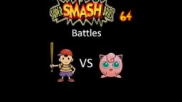 Super Smash Bros 64 Battles #20: Ness vs Jigglypuff