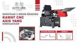 Mesin Bending Kawat CNC 2 Sumbu Disesuaikan _ Produsen Mesin Bending Kawat CNC
