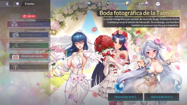 Taimanin Squad / EVENTO: Boda Fotografica Taimanin. Sub Español