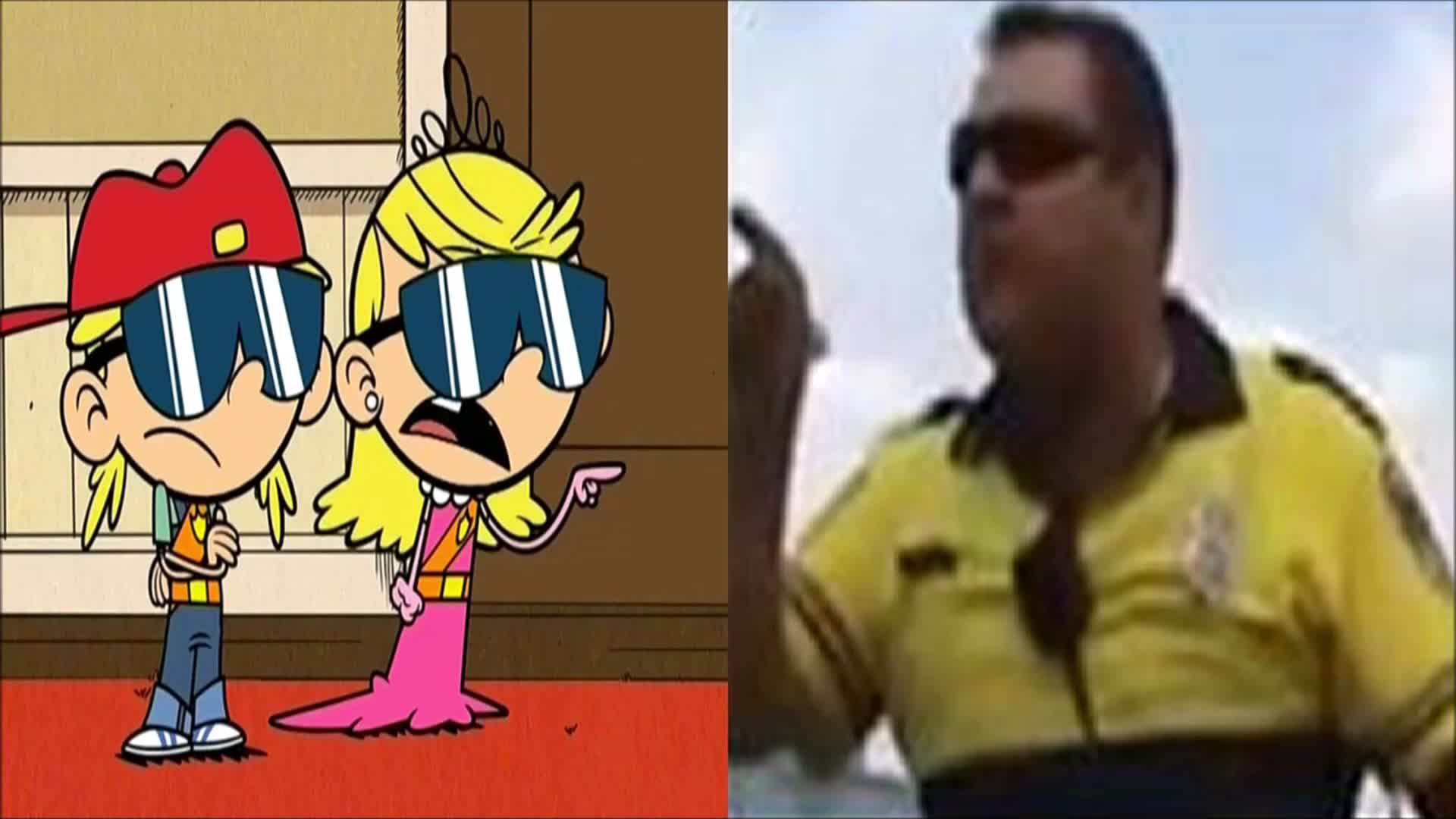 Lana and Lola vs baltimore cop Lana and Lola vs baltimore cop