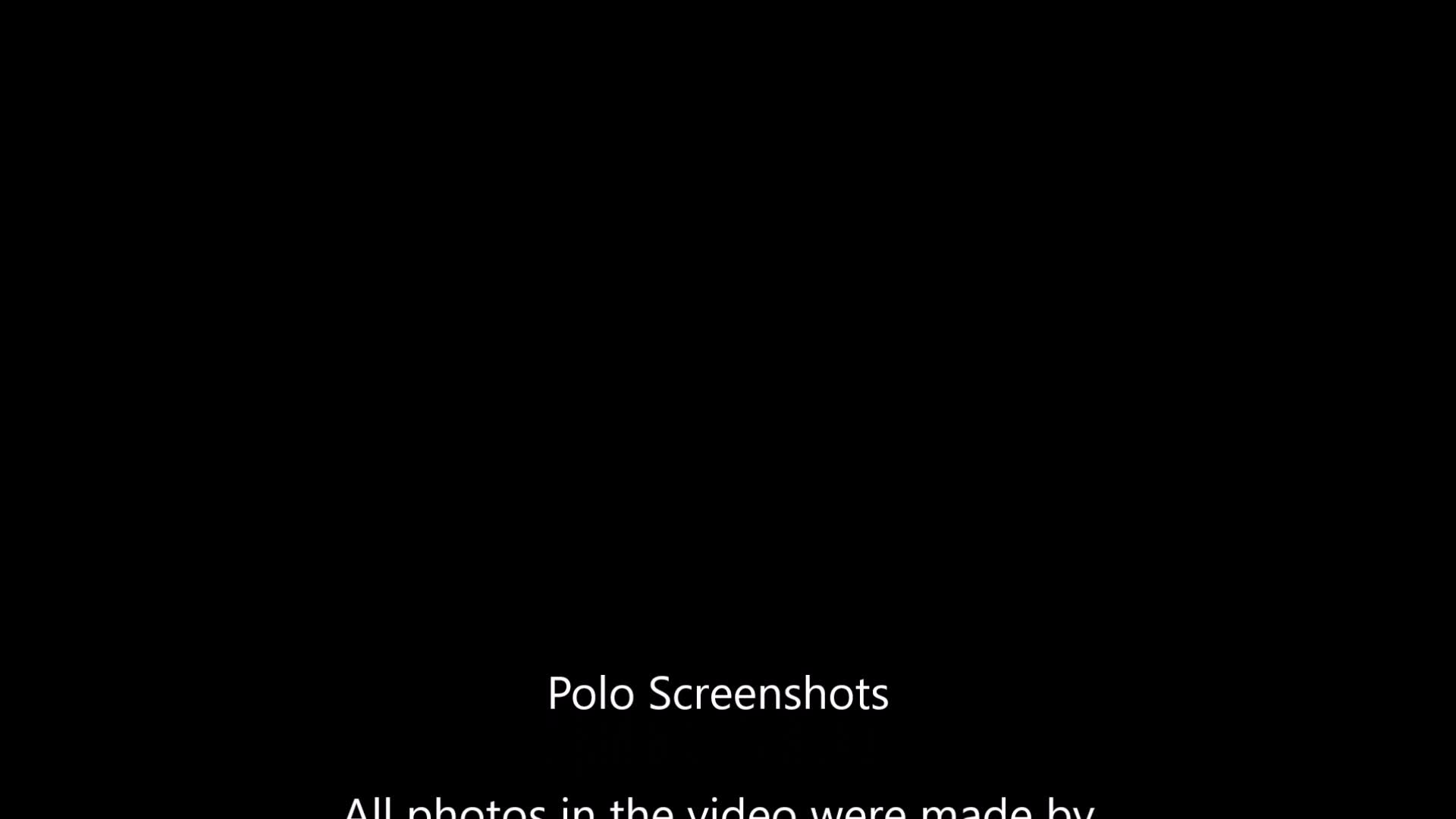 Screenshots Made in Polo