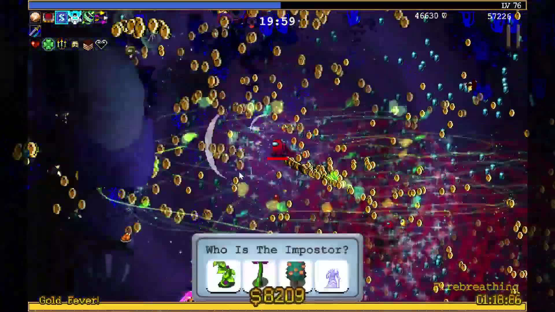 Among Us Vampire Survivor DLC