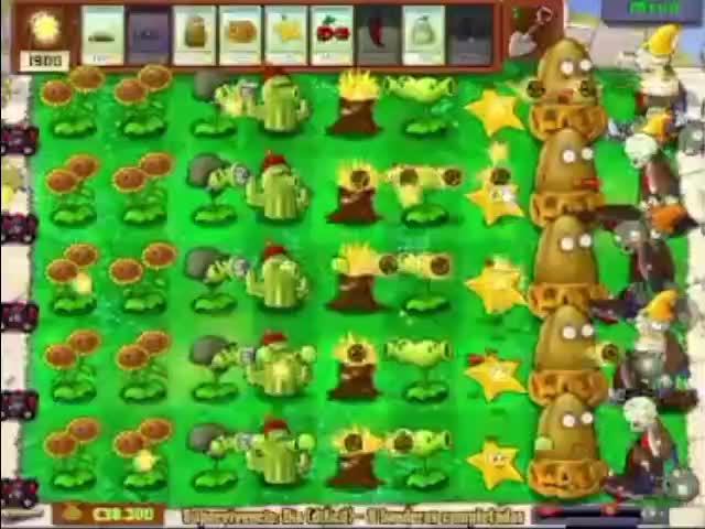 Plantas contra zombies - supervivencia dia dificil (2/2)