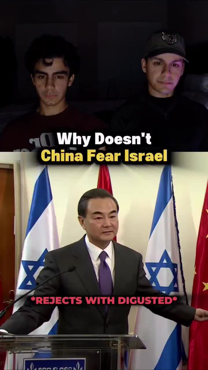 Why China doesn't fear Israel?