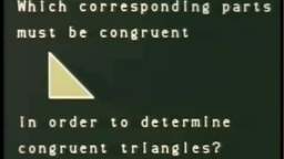 Congruent Triangles