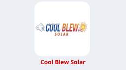 Cool Blew Solar Panel Repair in Peoria, AZ