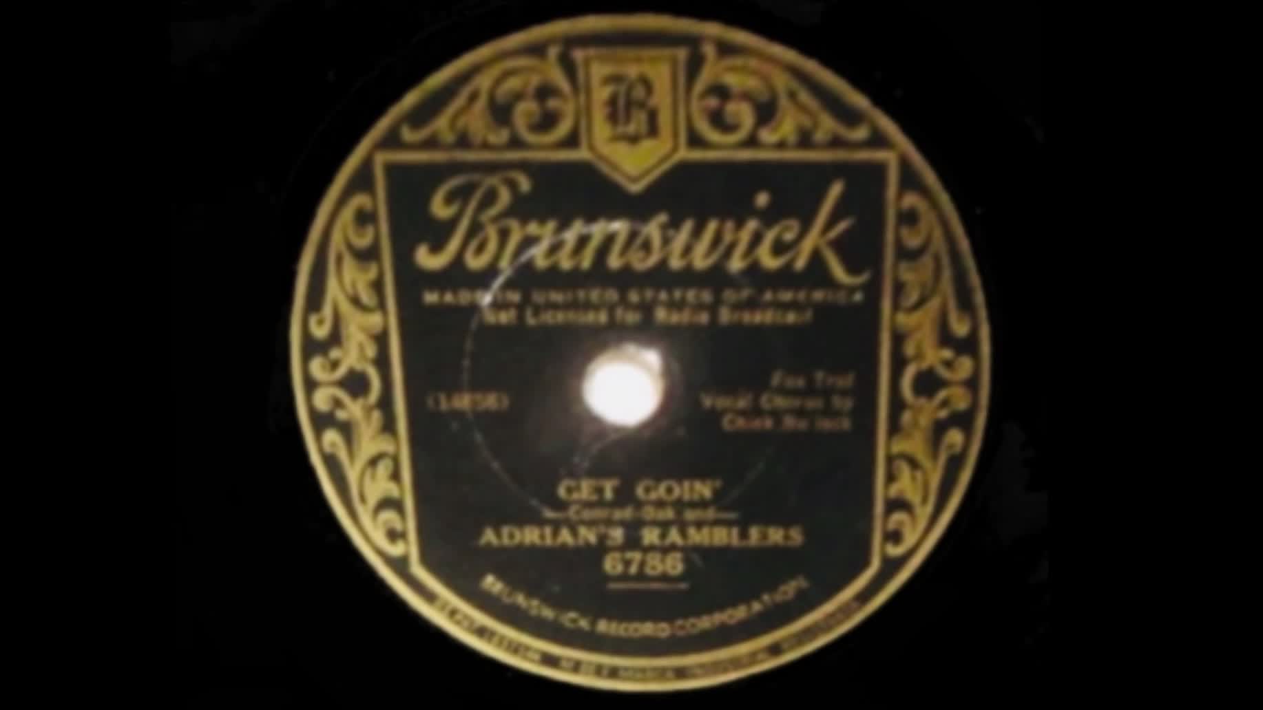 Get Goin’ — Adrian's Ramblers (1934)