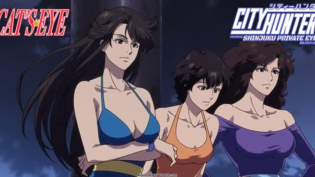Cat's Eye's Cameo Appearance in The City Hunter: Shinjuku Private Eyes Movie (English Dub)