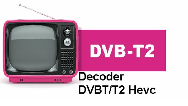 Dekoder DVB-T2 HEVC pod Stary telewizor CRT