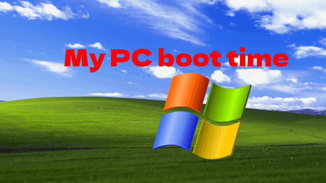 My PC boot time Windows XP