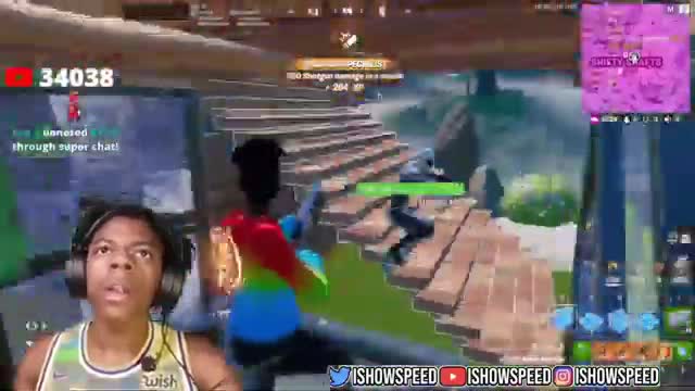 Speed breaks whole setup after beating a default in fortnite