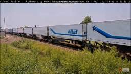 Railfanning in Oklahoma City, OK (8/2/2021) (Part 2) (Ft. Virtual Railfan, NOT MINE)