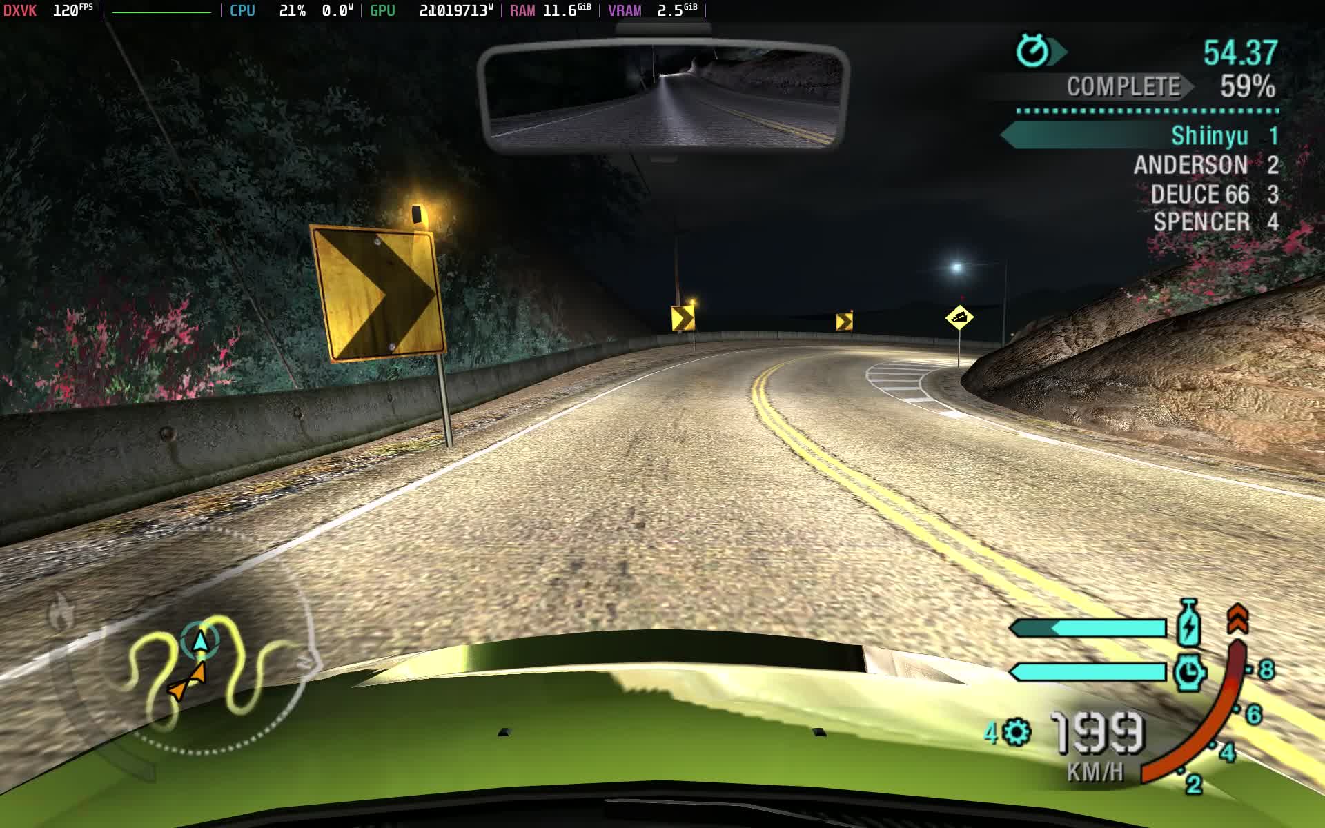 NFS Carbon | CS: Canyon Race Silver - 1:26.65, NOS NFS Carbon | CS: Canyon Race Silver - 1:26.65, NOS