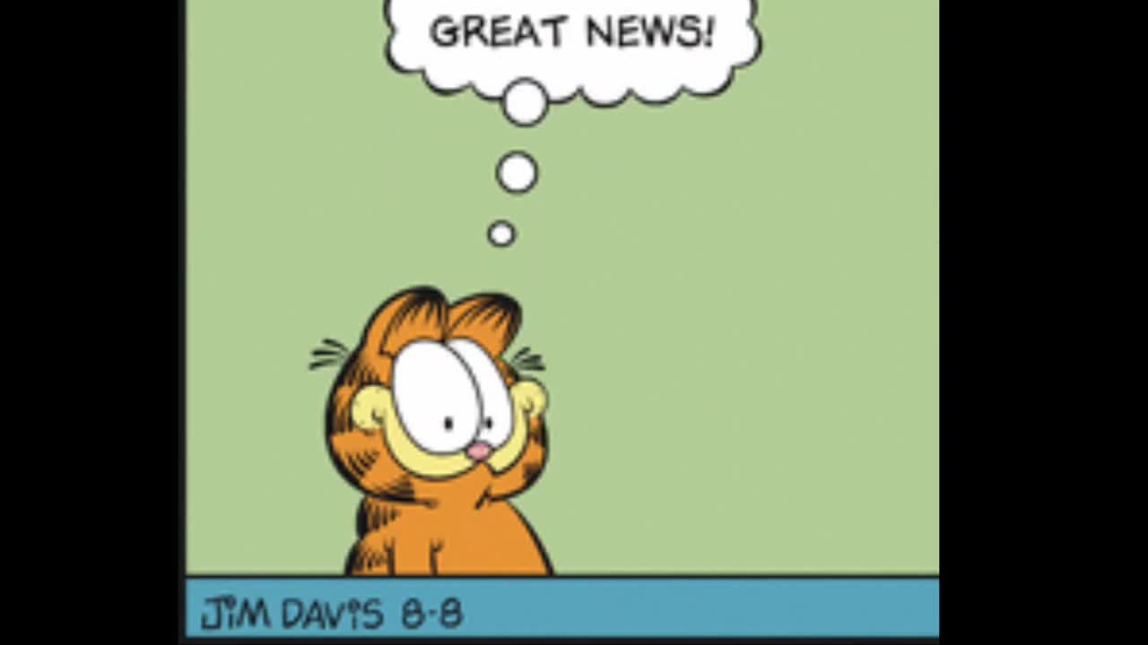 Garfield Comic Dub for August 8th, 2024