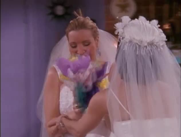 Friends S04E20 The One with All the Wedding Dresses