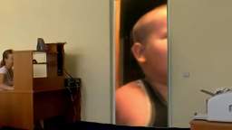 Funny video with matress