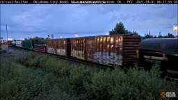 Railfanning in Oklahoma City, OK (8/1/2021) (Part 4) (Ft. Virtual Railfan, NOT MINE)