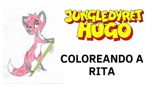 Coloreando a Rita | Jungledyret Hugo