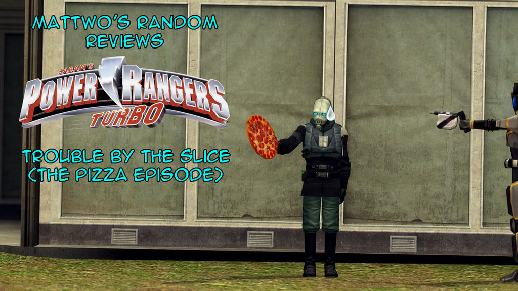 Mattwos Random Reviews - Power Rangers Turbo - Trouble By The Slice