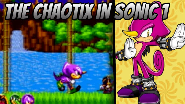 The chaotix in sonic 1 #1